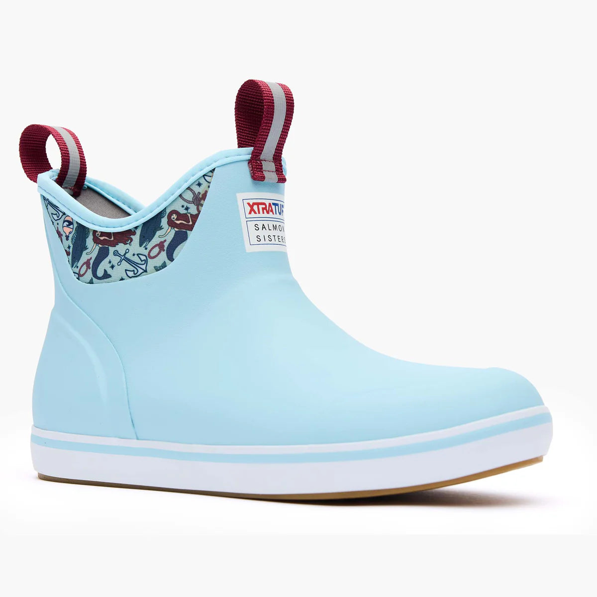 Women's Salmon Sisters Ankle Deck Boots - Blue