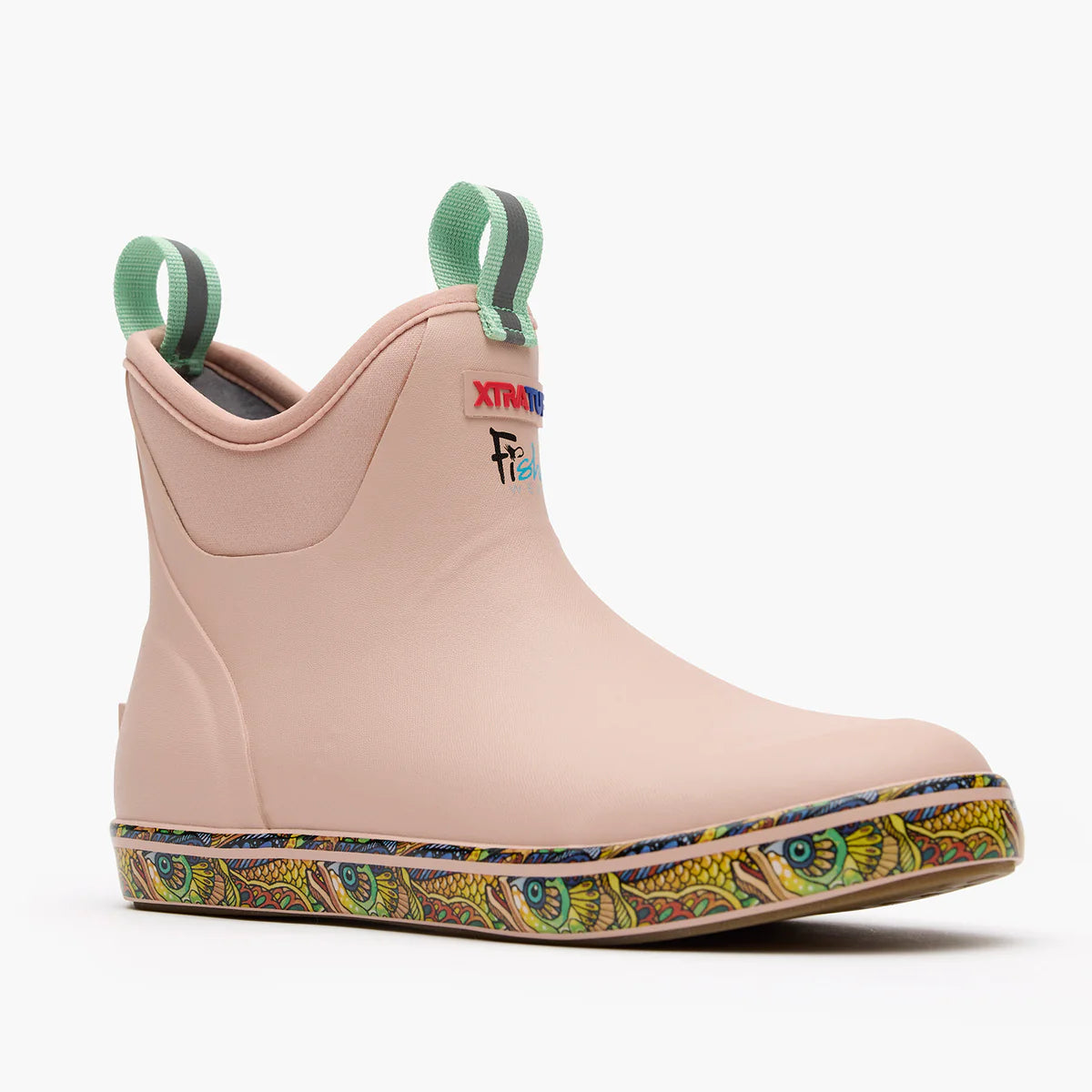 Women's Ankle Deck Boots - Cameo Rose / Fishe Tarpon