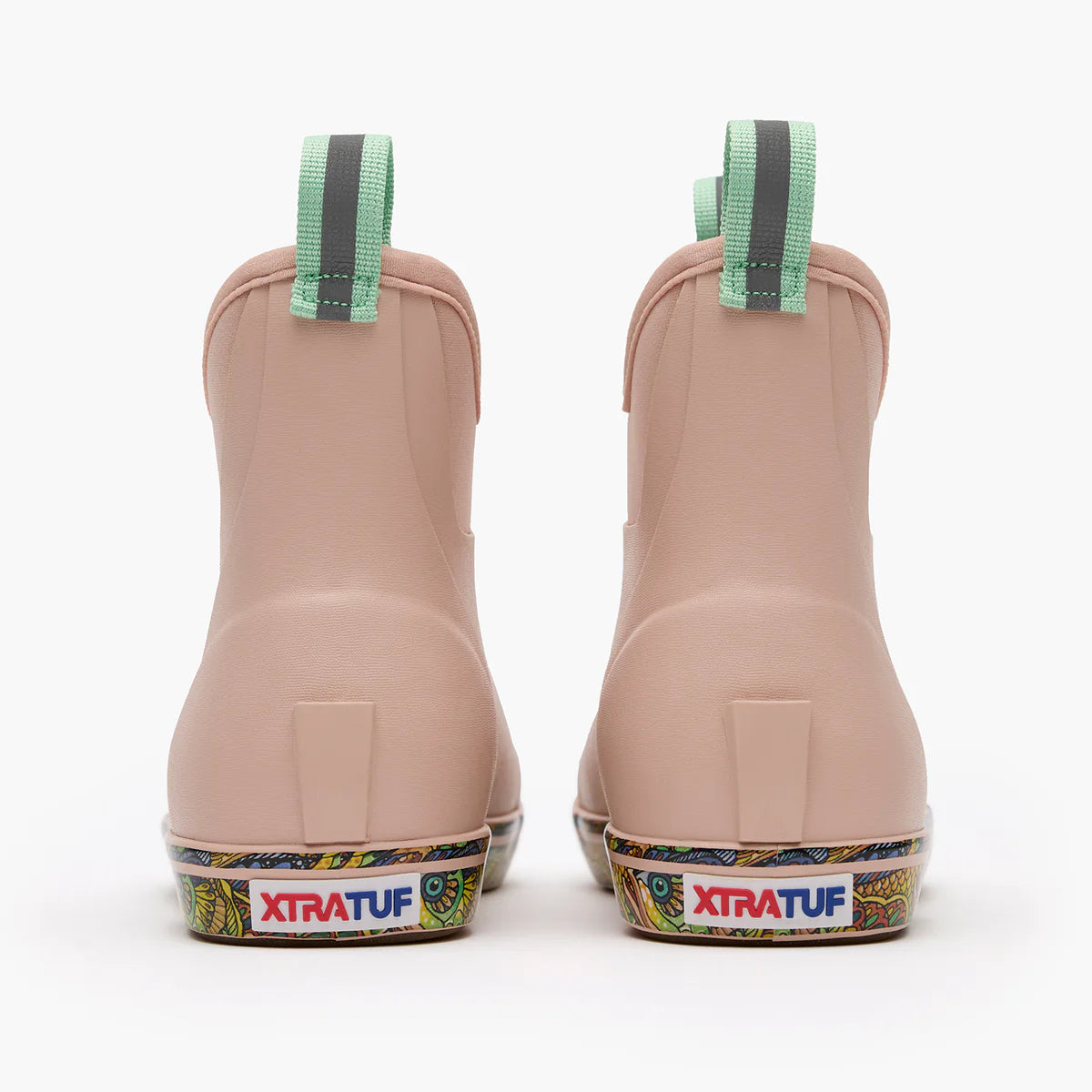 Women's Ankle Deck Boots - Cameo Rose / Fishe Tarpon