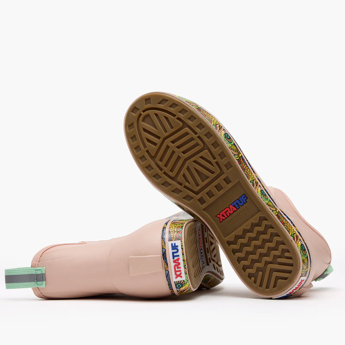 Women's Ankle Deck Boots - Cameo Rose / Fishe Tarpon