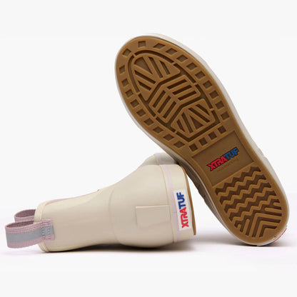 Women's Ankle Deck Boots - Ivory