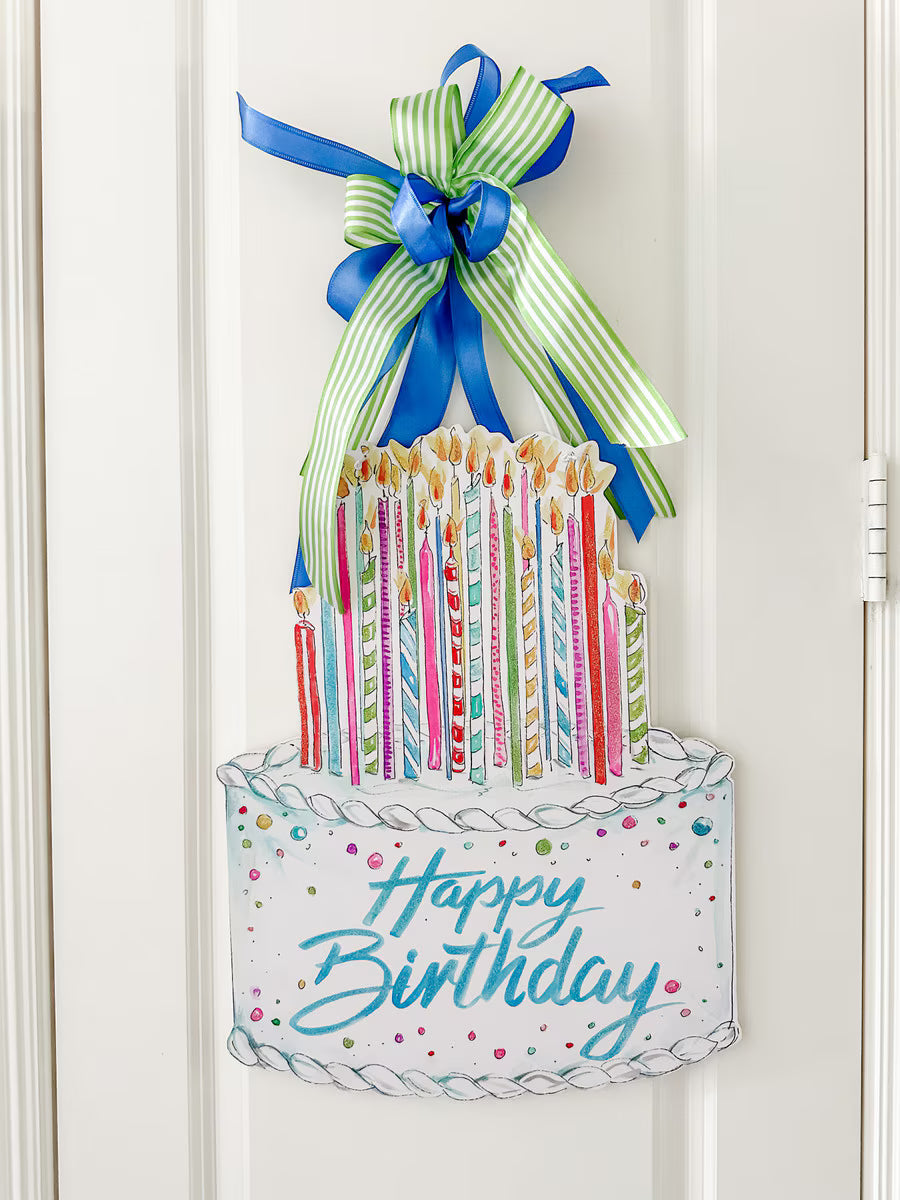 Birthday Cake Door Hanger