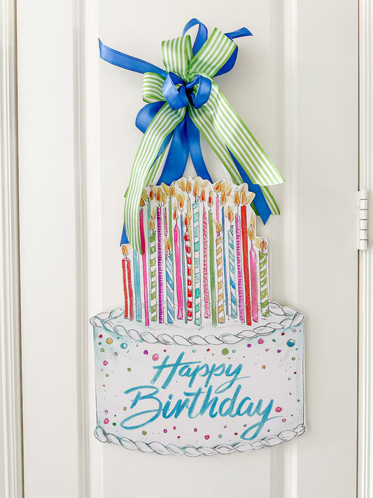 Birthday Cake Door Hanger