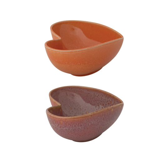 Stoneware Heart Bowl