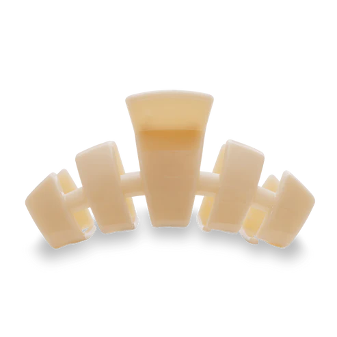 Classic Large Claw Clip - Almond Beige