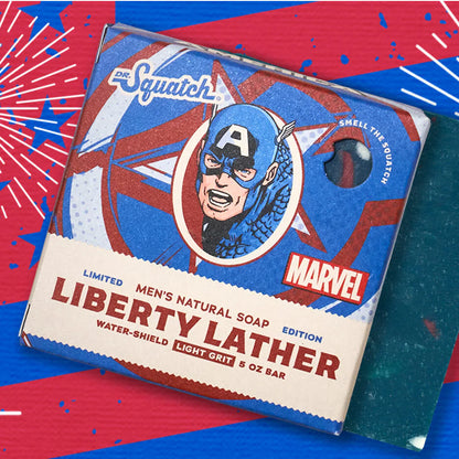 Dr. Squatch Men's Natural Bar Soap - Liberty Lather