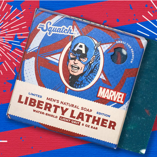 Dr. Squatch Men's Natural Bar Soap - Liberty Lather