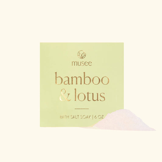 Bamboo & Lotus Mini Bath Salt Soak