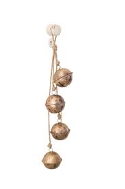 String of Brass Finish Bells