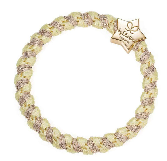 Lemonade Woven Gold Star Bangle Band