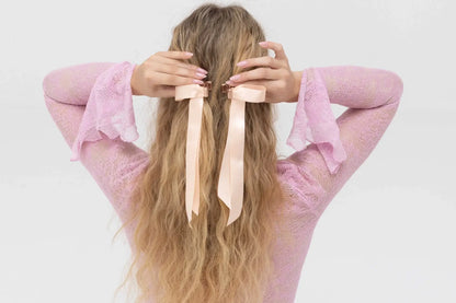 The Bow - 2 Piece Hair Clip