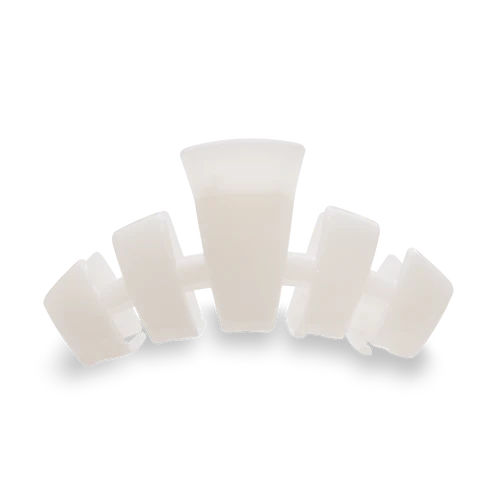 Classic Large Claw Clip -  Coconut White