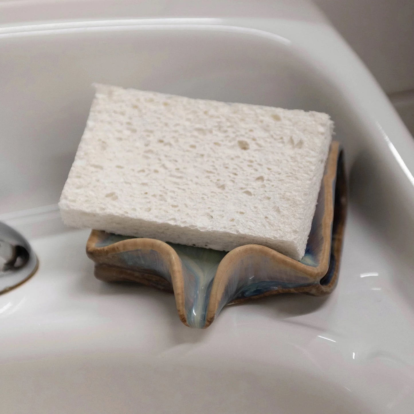 Stoneware Sponge Holder