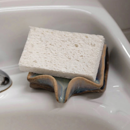 Stoneware Sponge Holder