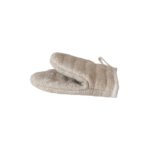 Natural Hemp Fiber Oven Mitt