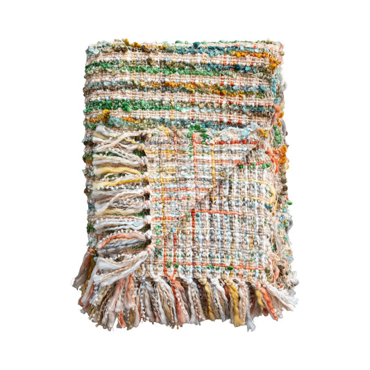 Woven Boucle Throw