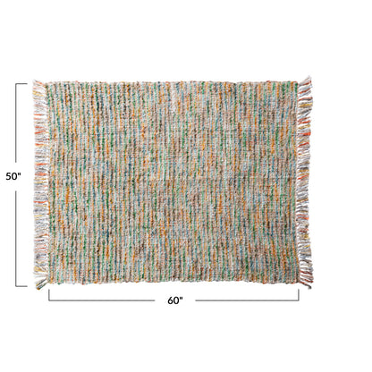 Woven Boucle Throw