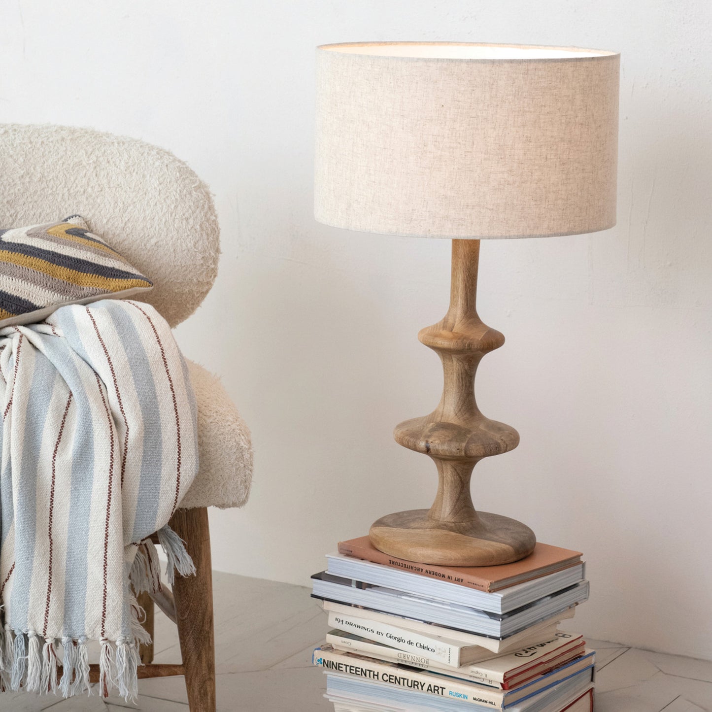 Striped Cotton Throw