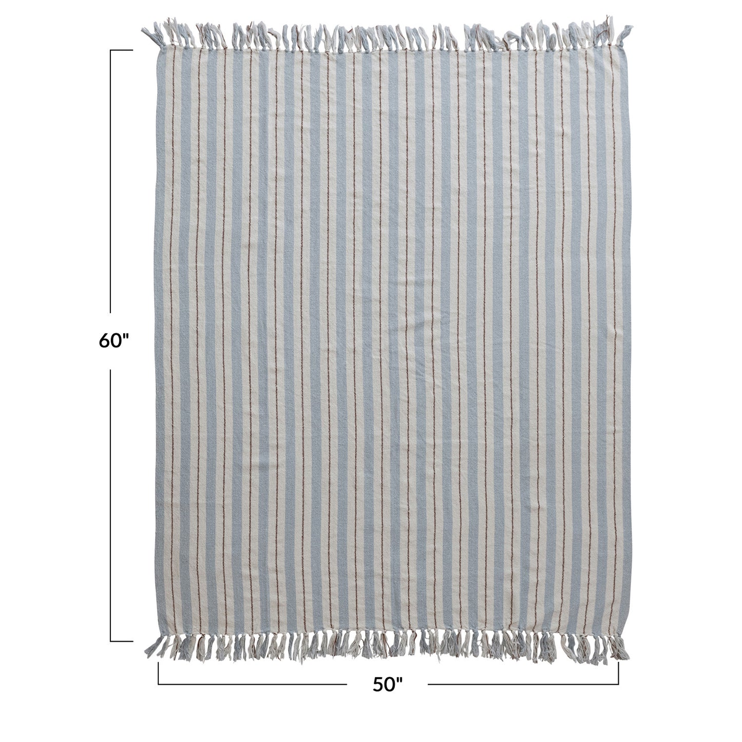 Striped Cotton Throw