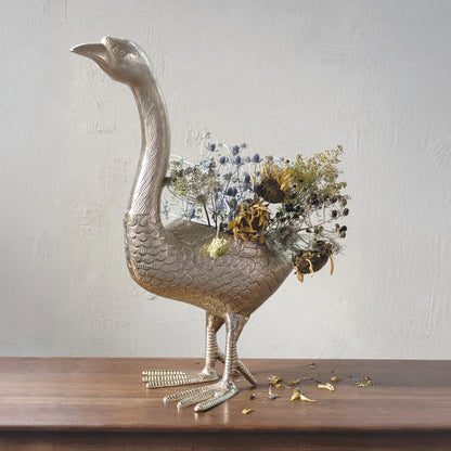 Gold Goose Planter
