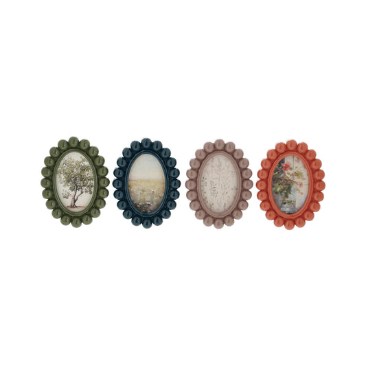 Resin Ball Magnetic Photo Frames
