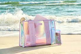 Jelly Beach Tote Bag - Soap Bubble