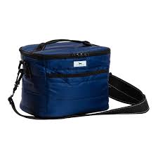 Road Snacks Lunch Bag - Navy Puffer