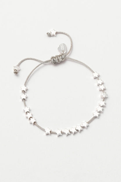 Stars so Bright Friendship Bracelet - Silver
