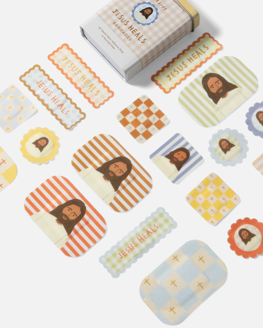 Jesus Heals Bandages