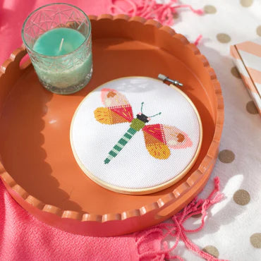 Brie Harrison Cross-Stitch Kit - Dragonfly