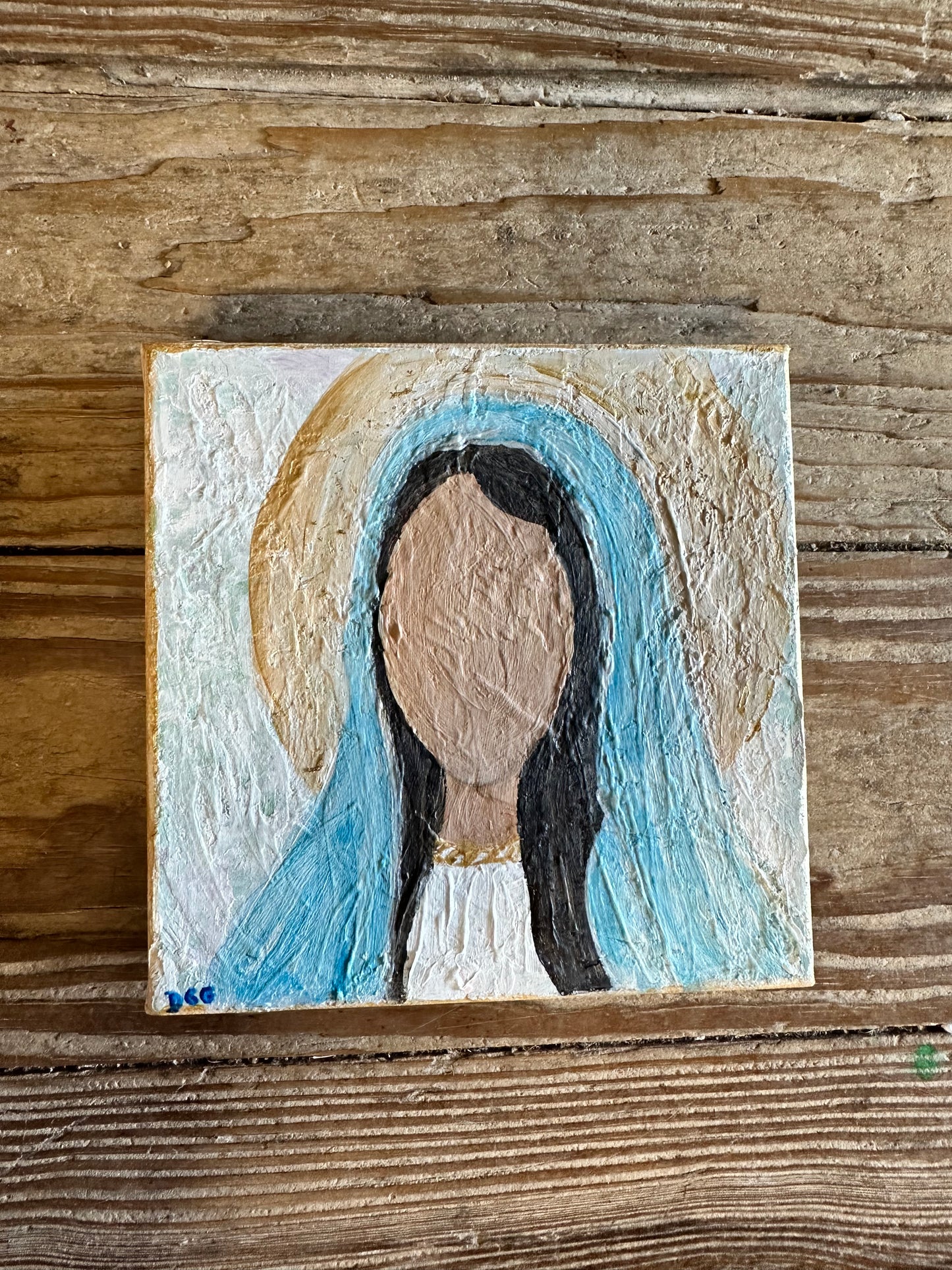Blessed Creations Art Painting - Beige Mary