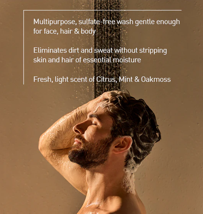 All-Over Wash for Face, Hair, & Body - 33oz