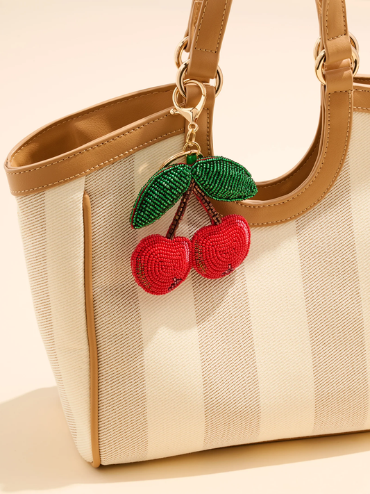 Cherry Bag Charm/Key Ring