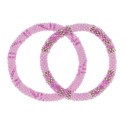Roll-On Friendship Bracelets - Orchid