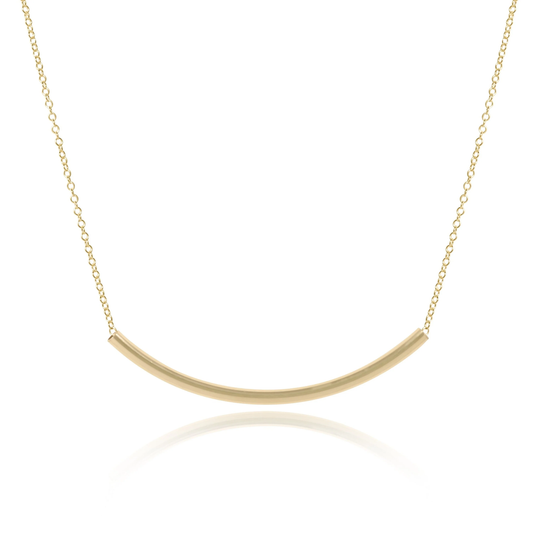 egirl 14" Necklace Gold - Bliss Bar Small Gold