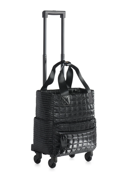 Logan 360 Roller Tote - Black
