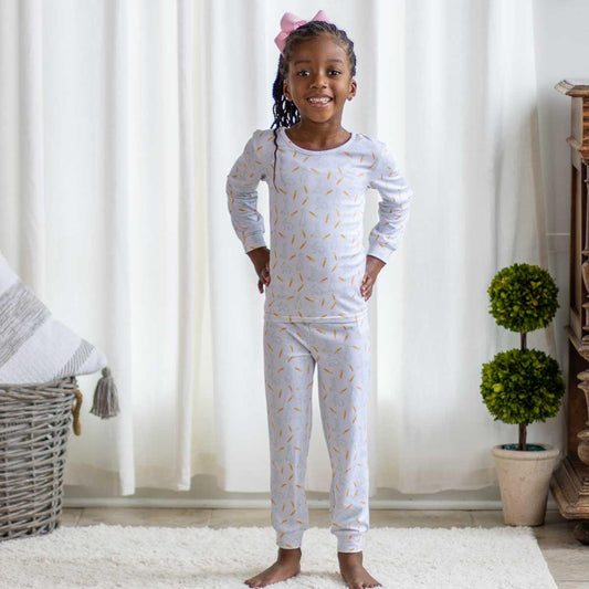 Kid's Bunny Love Long Sleeve Pajama Set