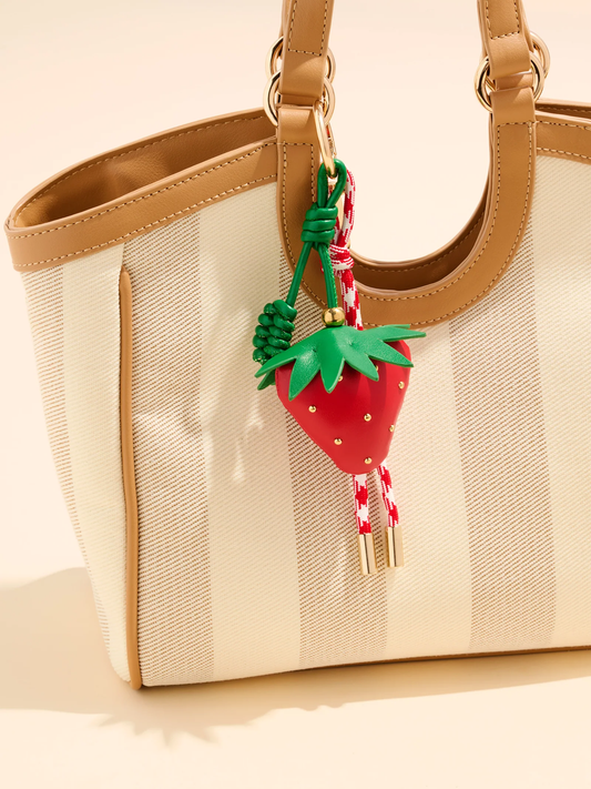 Strawberry Bag Charm/Key Ring