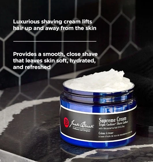 Supreme Cream Triple Cushion Shave Lather - 9.5oz
