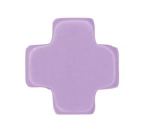 Signature Cross Stud - Purple