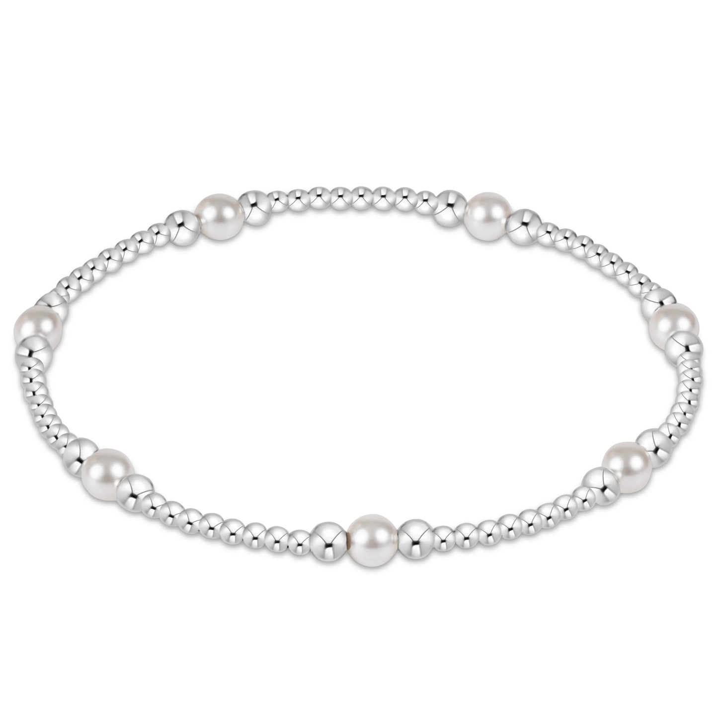 Purpose Pearl 4mm Sterling Bracelet