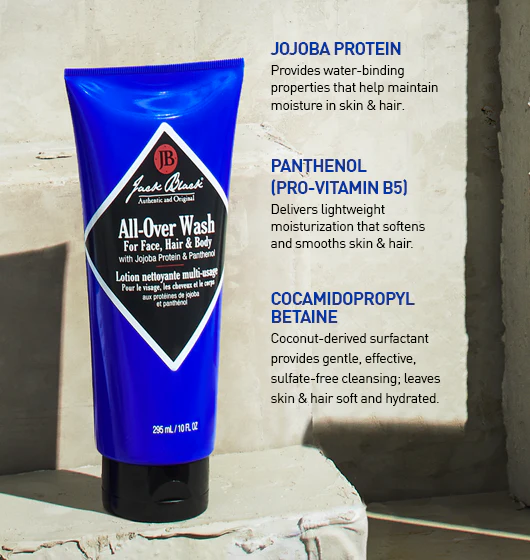All-Over Wash for Face, Hair, & Body - 33oz