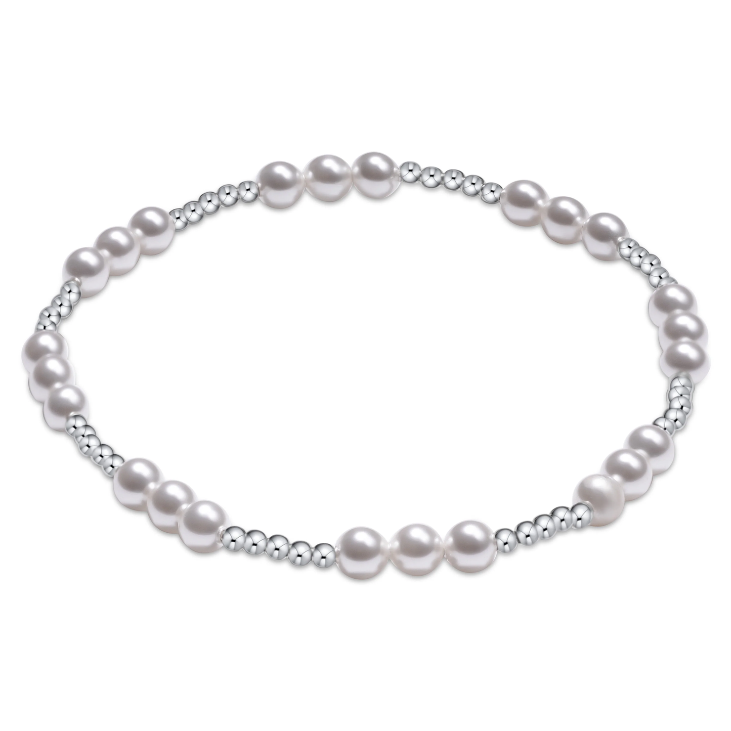Joy Pearl 4mm Sterling Bracelet