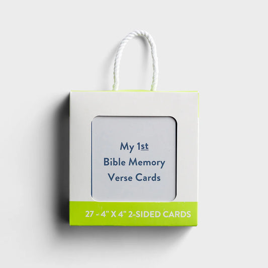 My 1st Bible Memory Verse Cards