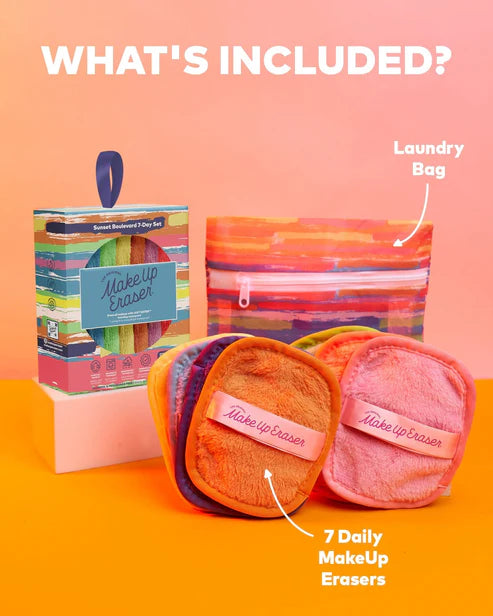 Sunset Boulevard 7-Day Makeup Eraser Set