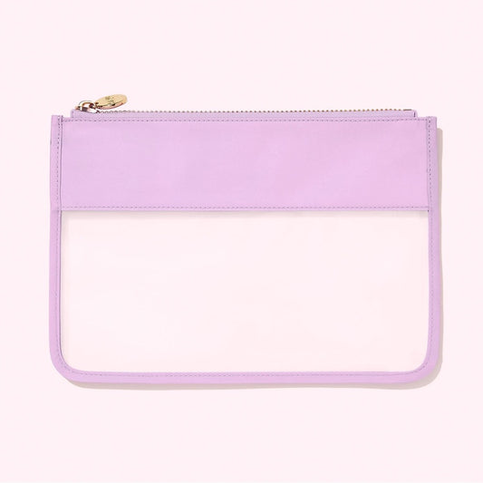 Flat Clear Pouch - Acai