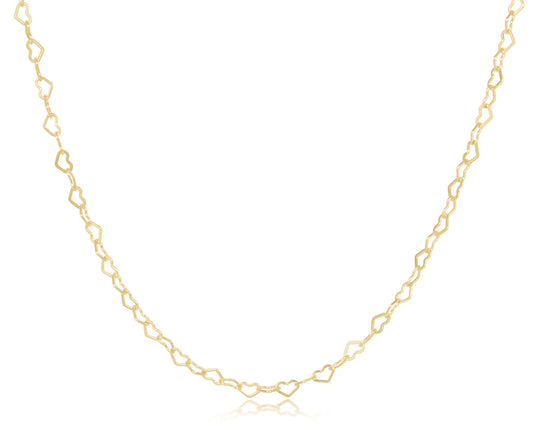 17" Choker Lover Chain - Gold