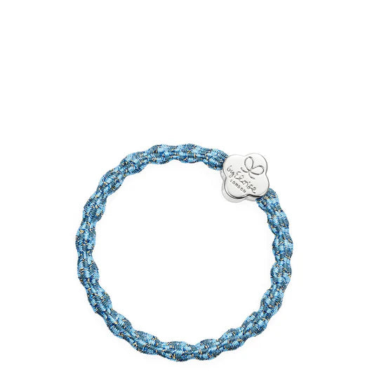 Bangle Band - Quatrefoil Bermuda Metallic Silver