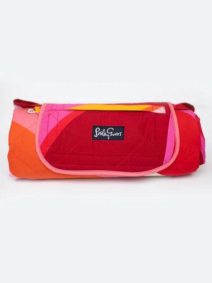 Picnic Blanket - Pink Wave