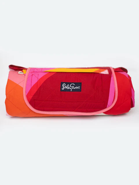 Picnic Blanket - Pink Wave